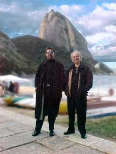 Beto and Alex at Sugar Loaf - Rio de Janeiro