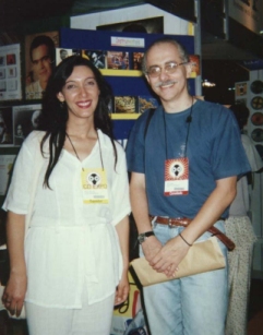Paula e Alex na CD Expo RJ em 1997